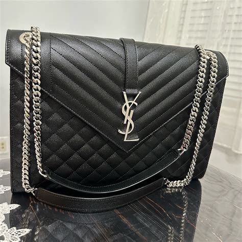 borsa envelope medium ysl|ysl large envelope bag.